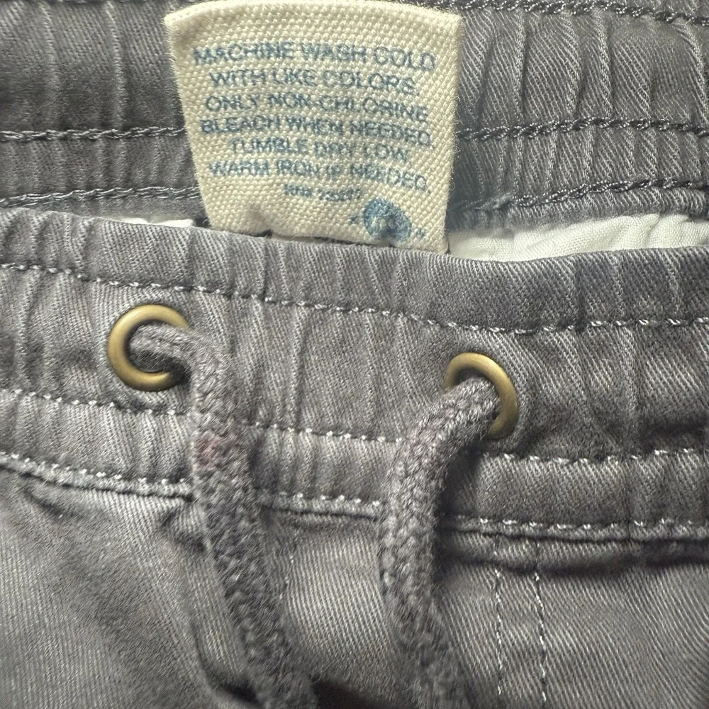 Urban Pipeline Boys Grey Cargo‎ Jogger Pants Size Small Elastic Waist Drawstring